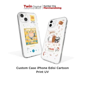 Case Iphone Custom Edisi Cartoon Karakter Lucu - Twin Digital