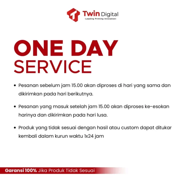 Cetak Kartu Nama - Twin Digital - One Day Service