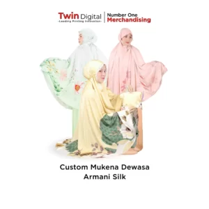 Mukena Silk Armani Dewasa Premium