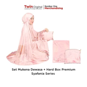 Set Mukena Dewasa Syafania Series + Box Premium